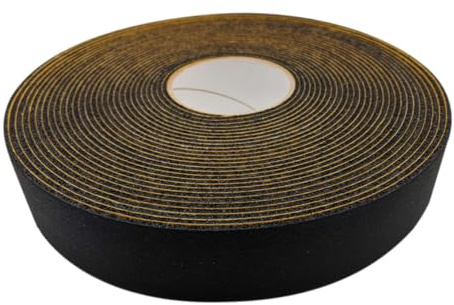 PROFIVENT.DE Kautschuk Selbstklebeband 50mm x 3mm x 15m | 3mm STARK 50mm bis 100mm BREIT 15m LANGE für Heizungs- Lüftungs- und Klimaanlagen Hitzebeständig