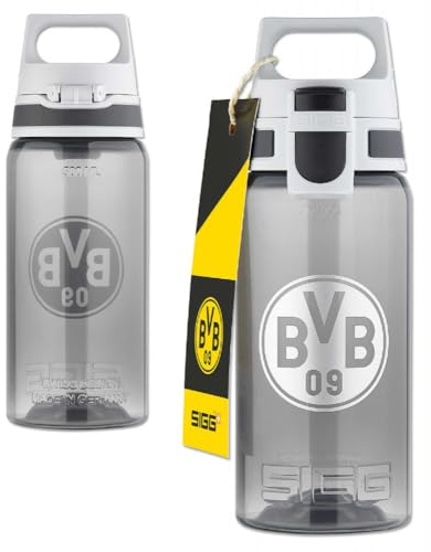 Sigg Trinkflasche BVB transparent-grau Flasche 0,5 l