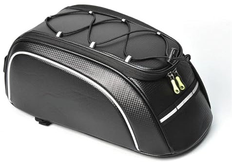 SOYUVAVB Fahrrad Rahmentasche Fahrrad-Gepäckträgertasche, wasserdichte Hecktasche, Mountainbike-Rücksitztasche, Motorrad-Hecktasche, tragbare Fahrradträgertasche Für Montainbikes, Rennrad