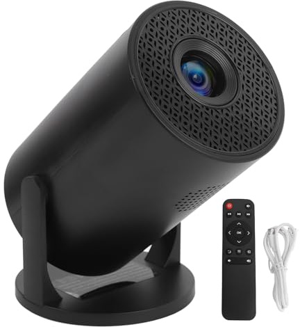 Portable Projector, 270° Adjustable HD 1080P Bluetooth Projector, Wireless Fidelity USB TV Stick Video Movie Projectors for Android Laptop PC Smartphone