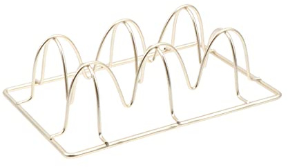 Mikikit Estante Para Almacenar Huevos De Huevera De Hierro Para Refrigerador Para Cocina o Comedor Capacidad Para Huevos Color Dorado