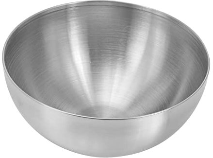 ULTECHNOVO Insalatiera Multifunzione in Acciaio Inossidabile 15 Cm, Ciotola Per Frutta e Dessert, Contenitore Per Conservazione Alimenti, Adatta Per Casa, Bar e Ristoranti