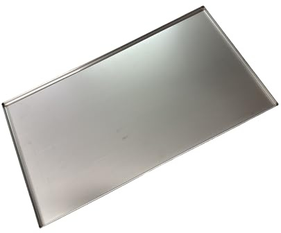 EWH Edelstahl Fettauffangblech/Fettwanne/Tropfblech für Gasgrill Mr. Gardener Jackson 4 (830 x 385 x 15 mm) aus Edelstahl 1.4301