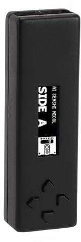 aqxreight FDSKEY DISK System Drive Emulator för Spelkonsol med Skärm och 4 GB Lagringskort (Svart)