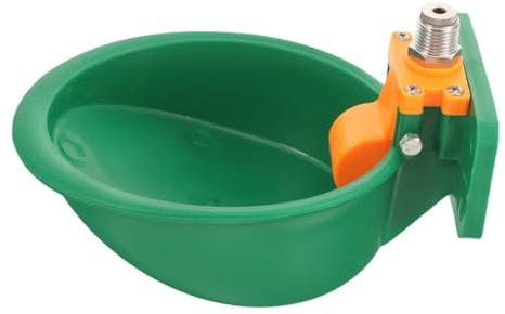 SHINEOFI Bebedero Automático para Ganado Plástico Abs Resistente Abrevadero para Caballos Ovejas y Cabras con Diseño Fácil de Limpiar y Suministro Continuo de Agua