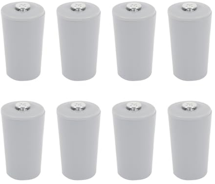 Gurtt 8-Pack Grey PVC Roller Shutter Stopper Kit Replacement Buffer for Roller Blinds & Windows