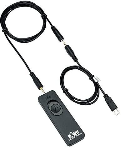 UR232F2 Shutter Release Remote Control Cable for Sony A7S III, ZV-1 A9 A7 II III A7R II III IV A7S II A6500 A6400 A6300 A5100 RX10 II III RX100II RX100III RX100M5 RX100M6 HX90 Sony RM-SPR1 Replace