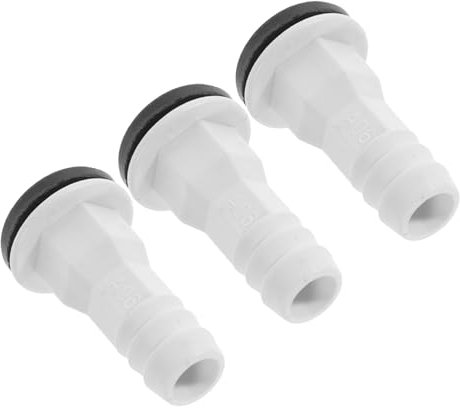 Amosfun Adapter 3st Ablaufgarnitur Für Klimaanlage Anschlussstück Für Den Ablaufschlauch Zubehör Für Klimaanlagen -ablaufschlauchanschluss Suite Geteilter Typ Gummi Schlauch