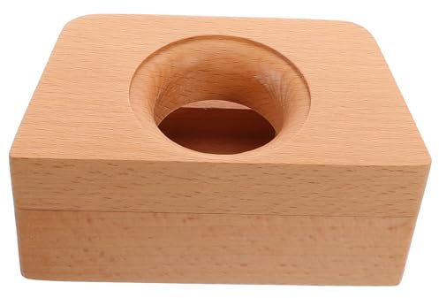 UKCOCO Innovador Soporte De Madera para Amplificador De Teléfono Decoración De Escritorio Mesita De Noche Oficina Sonido Mejorado