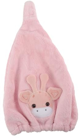 FRCOLOR Schnelltrocknendes Handtuch für Haare Frottee-stoff Cartoon-design Badehandtuch Haartuch mit Hoher Saugkraft und Weicher Textur für Täglichen Gebrauch