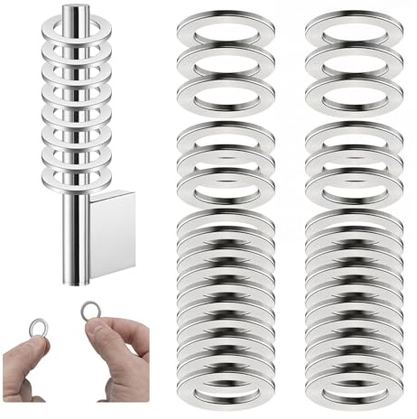 80 Stück Fitschenringe Zimmertüren, M10*16 * 1.2mm & 1.5mm Unterlegscheiben Türscharnier, M10 Tür Unterlegscheiben Edelstahl,Fitschenringe Für Standard Zimmertüren Montageringe