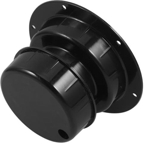 ELAYARD Rv Roof Vent Cover and Plumbing Vent Cap Black Plastic Replacement for Campervan and Motorhome Sturdy Outdoor Accessory