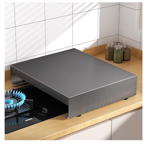 SHAARI Gas Stove Cover Plate, Multifunctional Kitchen Cooking Accessory, Honeycomb Anti-Slip Panel, Expand Your Kitchen Space(35x48x9cm)