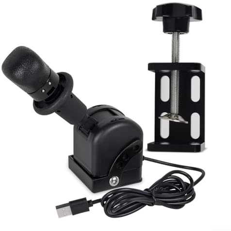 Sim Racing - Freno de estacionamiento USB para G29 G27, freno de montaje de escritorio de aleación de aluminio para periféricos de juegos ETS2 y simulador de rueda de carreras de PC