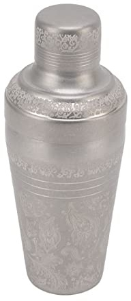 Stylebest Coctelera Apta para Lavavajillas, Herramienta para Mezclar Bebidas Aisladas para Entusiastas de las Fiestas (Grabado estilo japonés esmerilado)