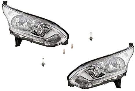 Johns, passend für Ford Transit Scheinwerfer 13 02/13-06/18 + Leuchtmit. Set li. re.