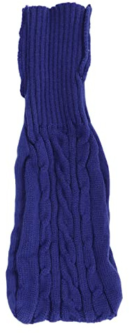 Funda para Botella de Agua Caliente de 2000 ml, Funda para Calentador de Agua Caliente sin Pelusa elástica y de Punto para Invierno, Azul