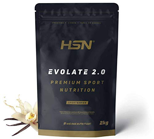 HSN Aislado de Proteína de Suero CFM Evolate 2.0 | Vainilla 2Kg | Whey Protein Isolate 90% + Enzimas DigeZyme® | No Incluye Dosificador | No-GMO, Vegetariano, Sin Gluten ni Soja | Aislado de Proteína de Suero CFM. Whey Protein Isolate 90% con Enzimas DigeZyme®. Sin Gluten ni Soja. No Incluye Dosificador