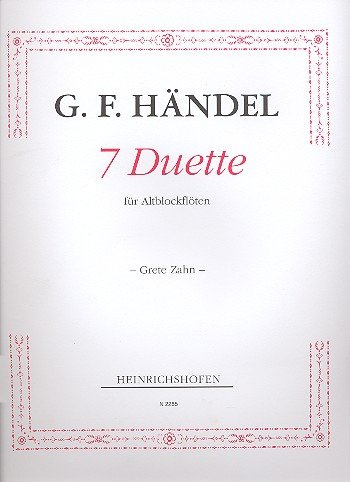 7 Duette: für 2 Altblockflöten