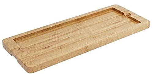 Olympia GM258 Base de madera para plato de pizarra, 330 mm x 130 mm