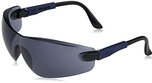 Bolle VIPCI Viper Spectacles Electric Nylon Frame Anti-Scratch Lens, Blue/Clear