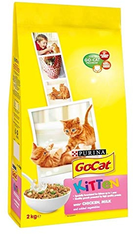 Go-Cat Complete Kitten with Chicken, Milk & Vegetables (2Kg)