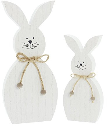 Hase White, im 2er Set