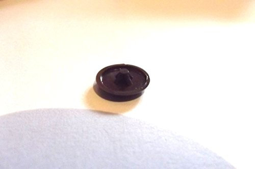 50 POZI SCREW COVER CAPS DARK BROWN