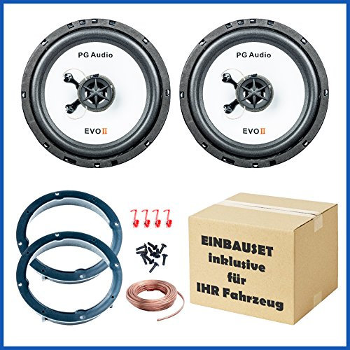 PG Audio Toyota Corolla E12 MR2 Avensis Prius Lautsprecher Einbauset Tür vorne