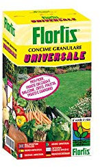 Flortis Abono universal para plantas, flores, hierba, frutas y verduras, 1 kg