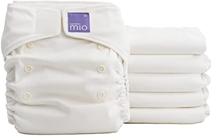 Bambino Mio, miosolo set de pañales de tela, blanco