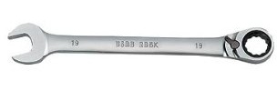 USAG 58259 285 K Llave combinada carraca 11 mm, plata