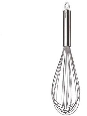 Cuisipro Balloon Whisk, Stainless Steel, 10 Inch, Professional Quality, Heat Resistant