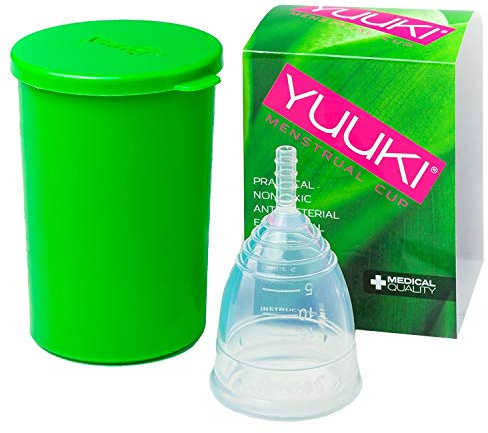 Menstruationstasse Yuuki Soft L aus medizinischem Silikon inkl. Box