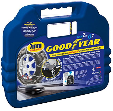 Goodyear 77950: 7 mm Car passenger snow chains, TUV and ONORM approved, Size 060
