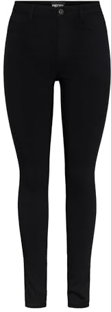 PIECES dam PCHIGHSKIN WEAR Jeggings/NOOS BC 17080560, Svart (Black), XS