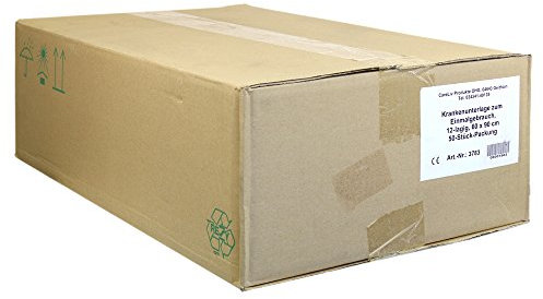 KRANKENUNTERLAGE 60x90 cm 12lagig 50 St