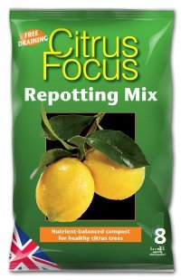 Citrus Focus Mélange de rempotage pour plantes d'agrumes 8 l