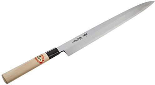 Sakai Takayuki Japanese Knife Kasumitogi Yasuki White Steel 06005 300mm Sashimi knife