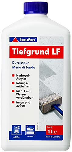 Baufan Tiefengrund LF, für innen und außen, 1 l, transparent