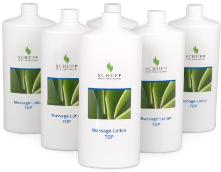 Schupp Massage-Lotion top Sparpaket 6x1 Liter Flasche, inkl