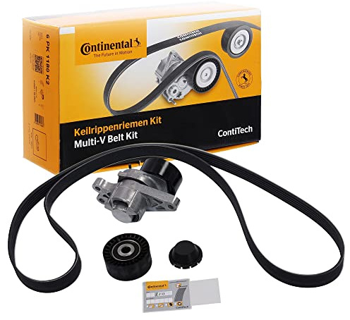 1x Original CONTITECH Keilrippenriemensatz