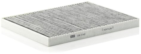 MANN-FILTER CUK 3142 Innenraumfilter/Kabinenluftfilter - Pollenfilter mit Aktivkohle - für Pkw + Transporter | Cuk 3142 Kompatibel mit Caravan (rg_),pacifica,voyager IV (rg, Rs),voyager IV Van (s_)