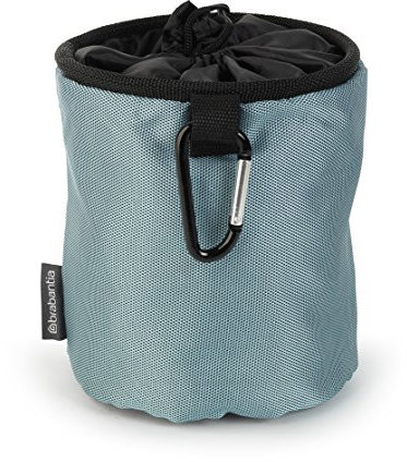 Brabantia Premium Clothes Peg Bag (Assorted Colours) Drawstring Closure, Hanging Snap Hook, Durable Material (Colour Selected at Random)