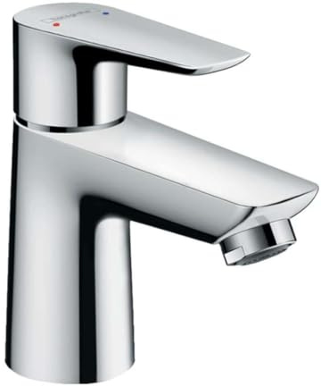 hansgrohe Kran Talis E CoolStart (armatur med pip höjd 80 mm, utan avloppsarmatur) krom