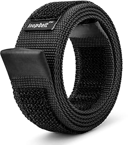 Loopbelt L 40-44 No Scratch Reversible Web Belt with Advanced Hook & Loop Fasteners