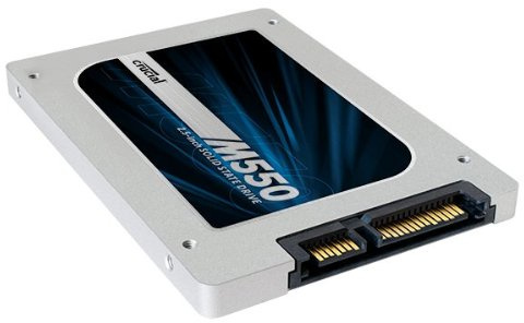 Crucial M550 - Solid state drive - 512 GB - internal - 2.5 SFF - SATA-600(CT512M550SSD1)