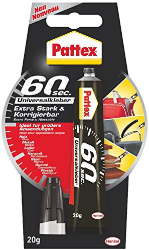 Pattex 60sec. Universalkleber, 20g Tube (2er Pack)