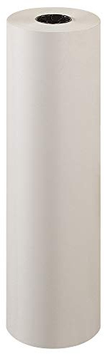 BOX USA Packing Paper Roll 30 x 1400ft (1,000 Sheets 17 equivalent) - Newsprint Paper for Shipping, Storage and Moving Supplies, White
