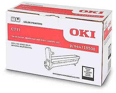 Original Bildtrommel passend für OKI C 711 DM OKI C711 44318508 - Premium Trommel - Schwarz - 20000 Seiten